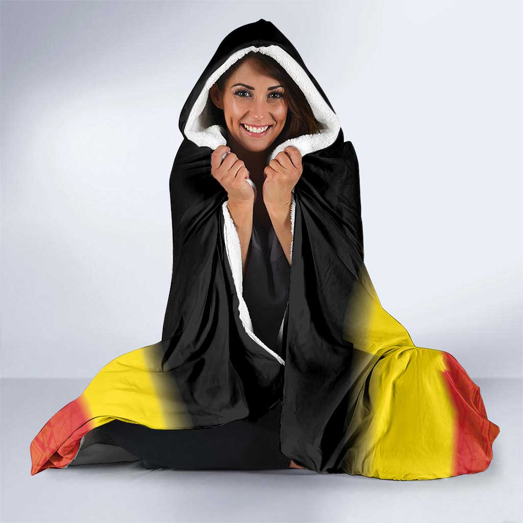 Uganda Football Hooded Blanket Go Cranes Go - Wonder Print Shop