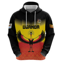 Custom Uganda Football Hoodie Go Cranes Go - Wonder Print Shop