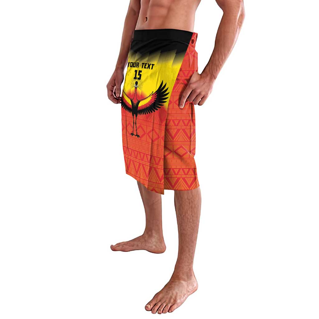 Custom Uganda Football Lavalava Go Cranes Go - Wonder Print Shop