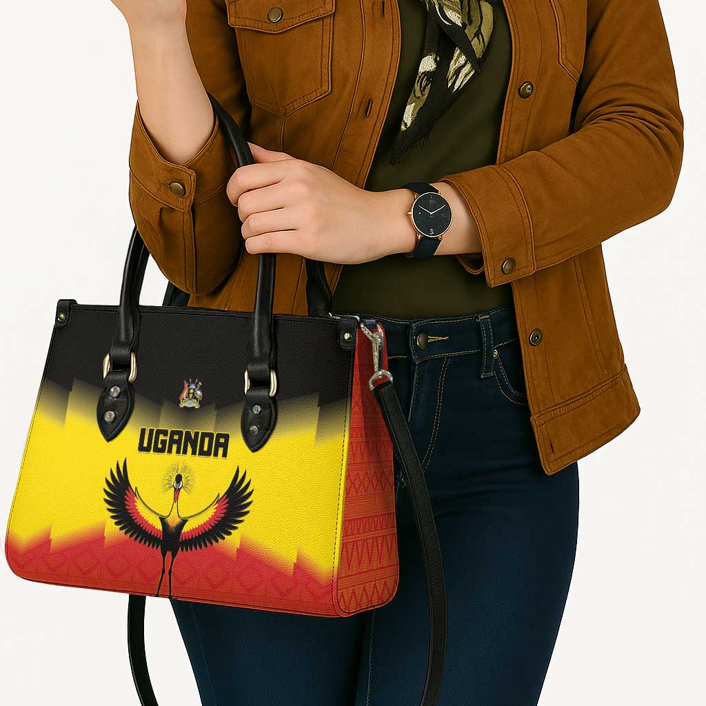 Uganda Football Leather Bag Go Cranes Go - Wonder Print Shop