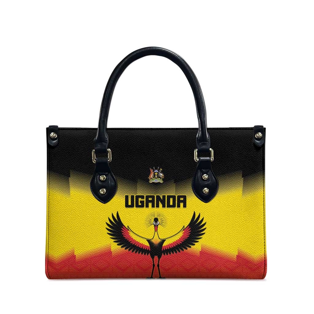 Uganda Football Leather Bag Go Cranes Go - Wonder Print Shop