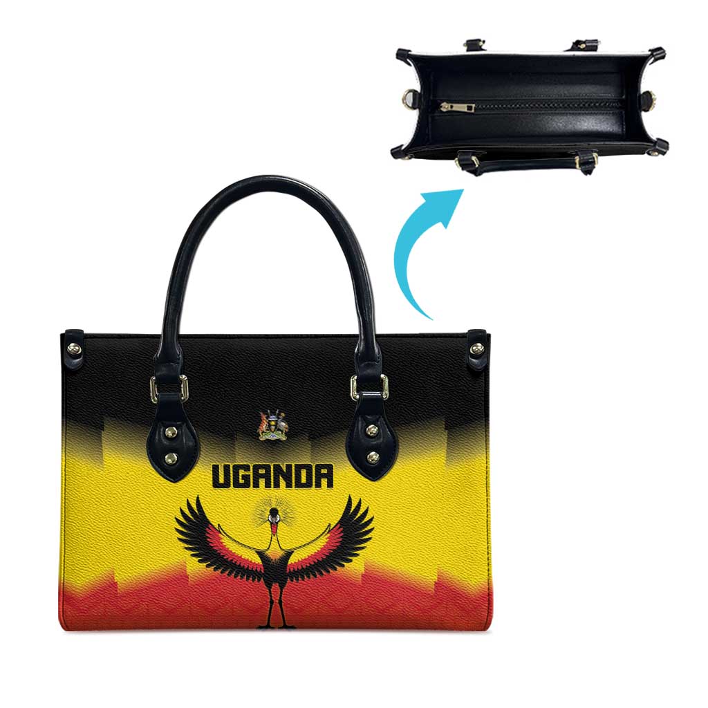 Uganda Football Leather Bag Go Cranes Go - Wonder Print Shop