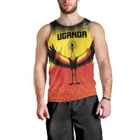 Custom Uganda Football Men Tank Top Go Cranes Go - Wonder Print Shop