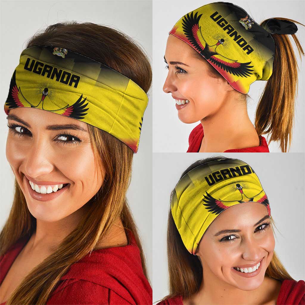 Uganda Football Neck Gaiter Go Cranes Go - Wonder Print Shop