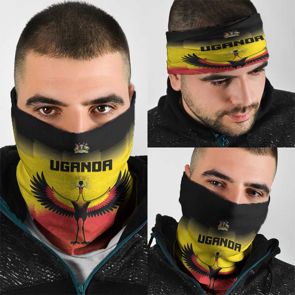 Uganda Football Neck Gaiter Go Cranes Go - Wonder Print Shop