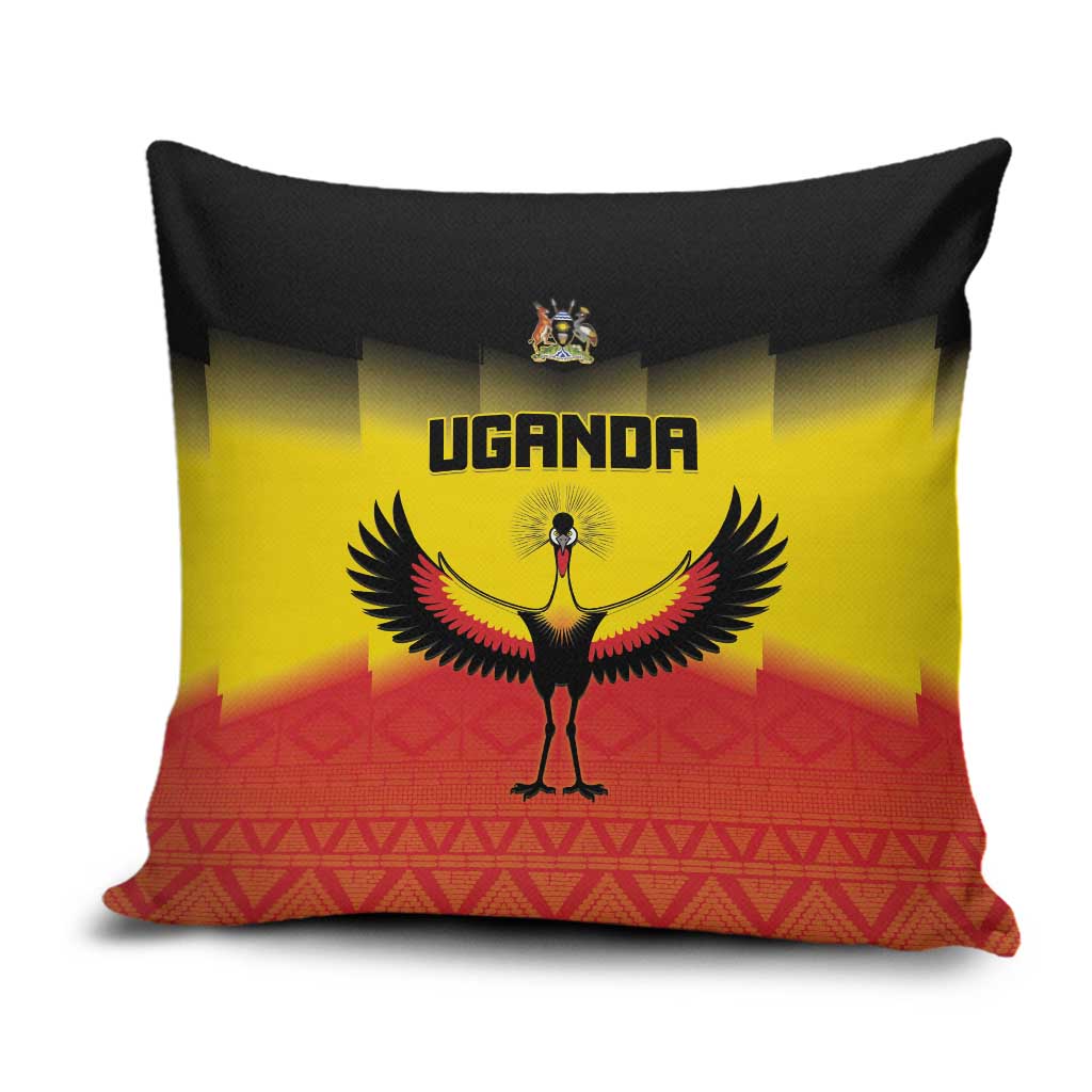 Uganda Football Pillow Cover Go Cranes Go - Wonder Print Shop
