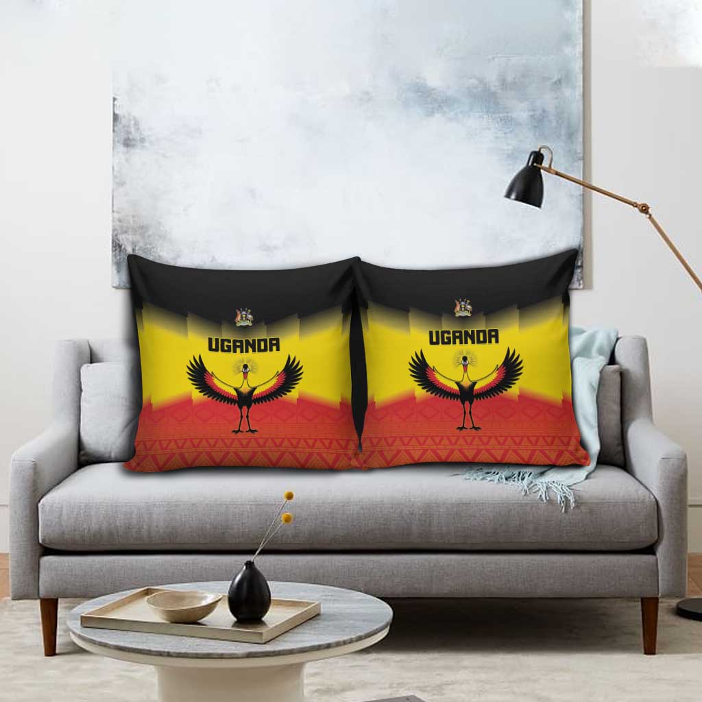 Uganda Football Pillow Cover Go Cranes Go - Wonder Print Shop