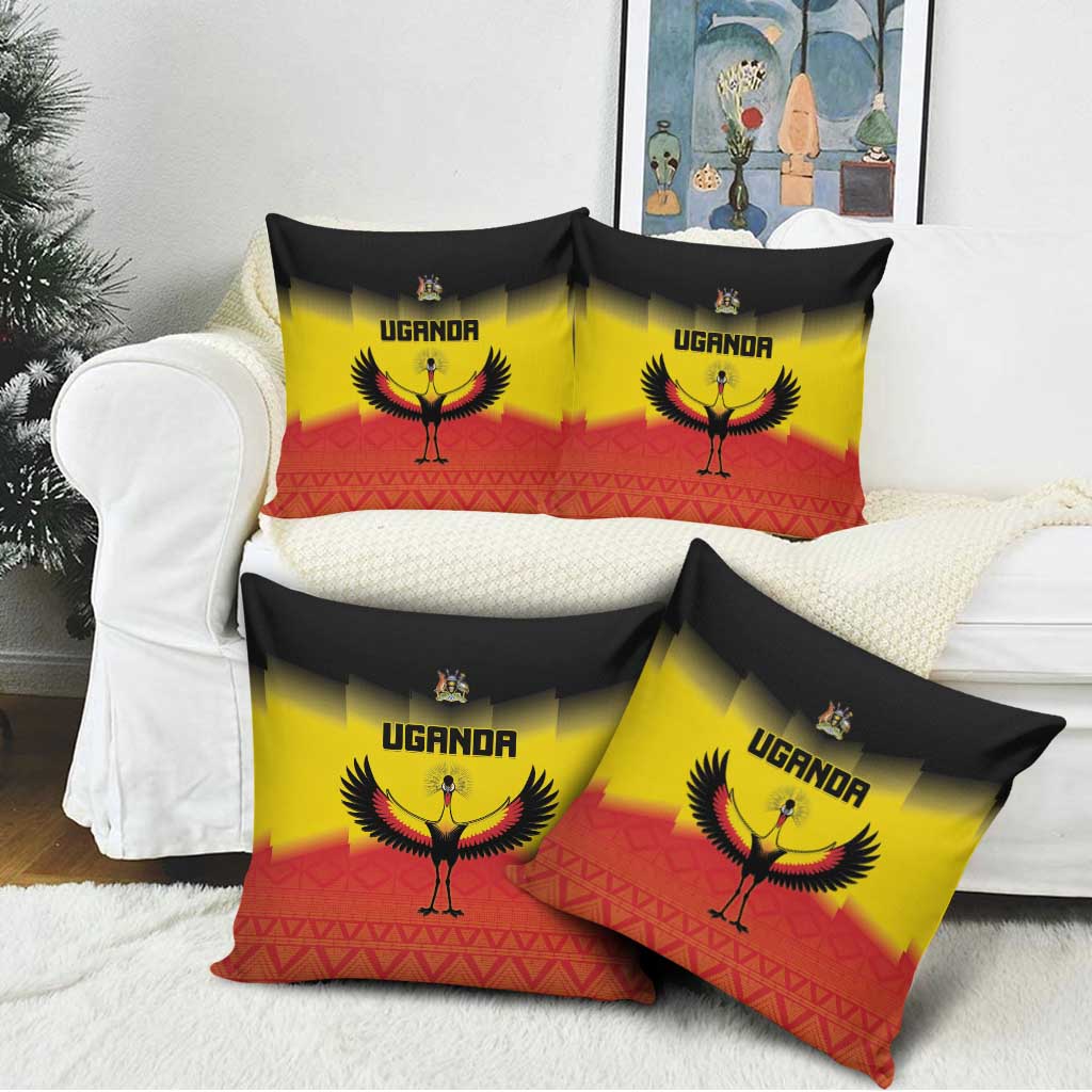 Uganda Football Pillow Cover Go Cranes Go - Wonder Print Shop