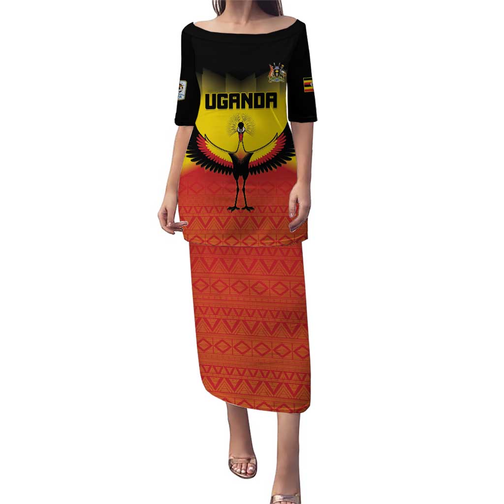 Custom Uganda Football Puletasi Go Cranes Go - Wonder Print Shop