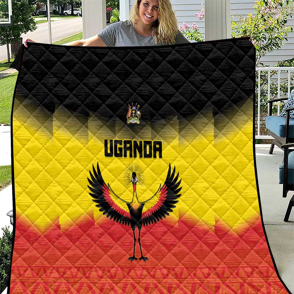 Uganda Football Quilt Go Cranes Go - Wonder Print Shop