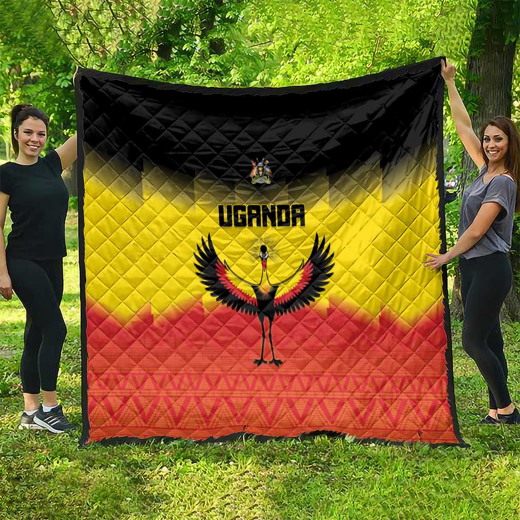 Uganda Football Quilt Go Cranes Go - Wonder Print Shop