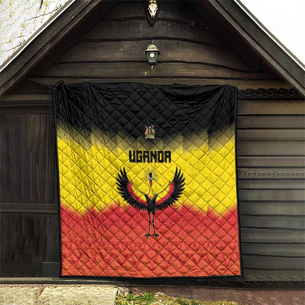 Uganda Football Quilt Go Cranes Go - Wonder Print Shop