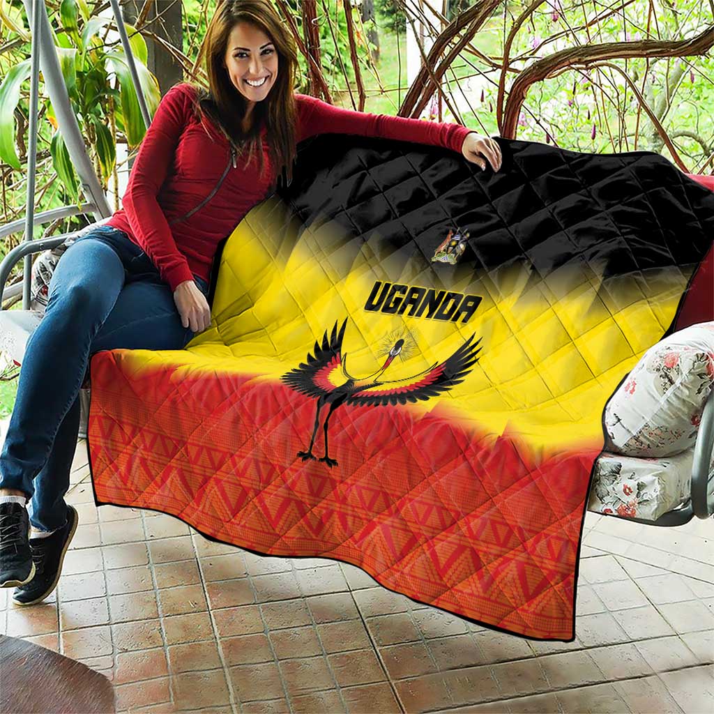 Uganda Football Quilt Go Cranes Go - Wonder Print Shop