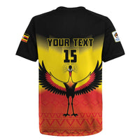 Custom Uganda Football Rugby Jersey Go Cranes Go - Wonder Print Shop