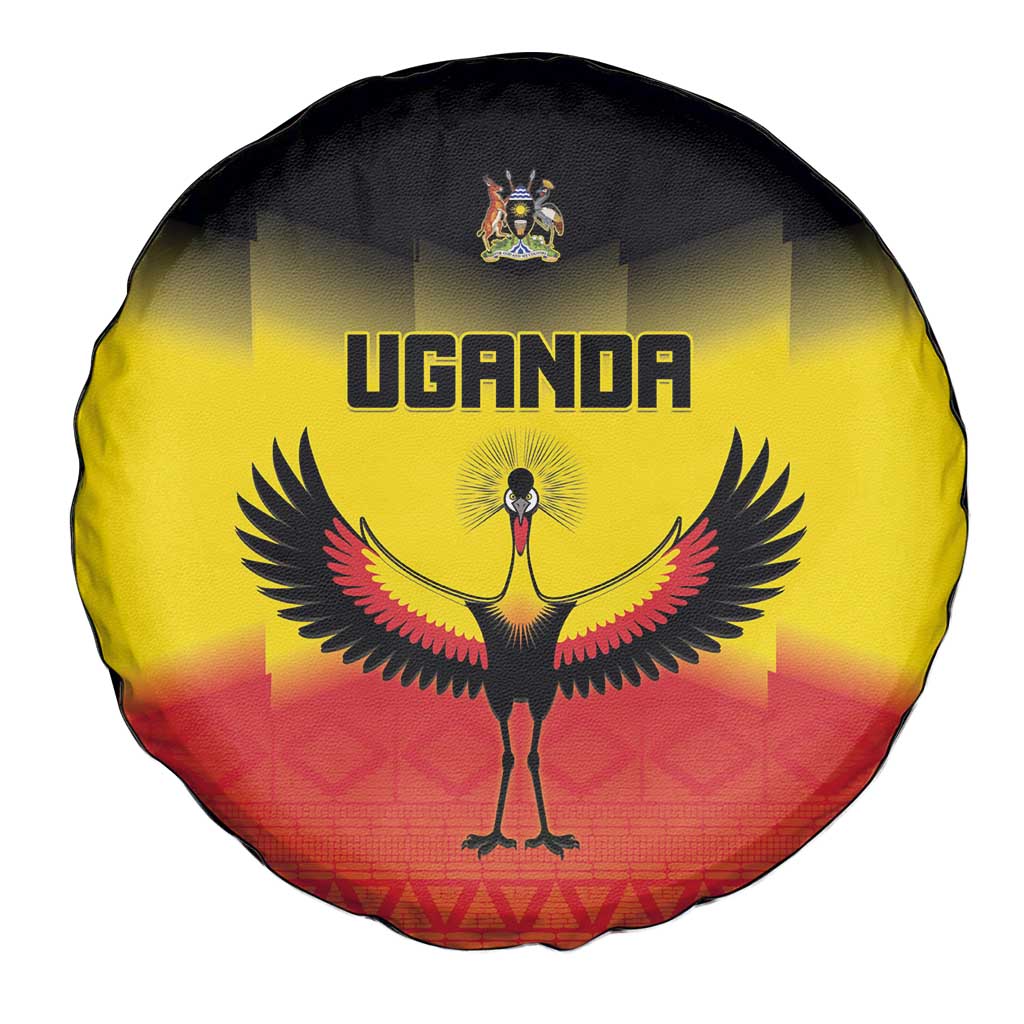 Uganda Football Spare Tire Cover Go Cranes Go - Wonder Print Shop