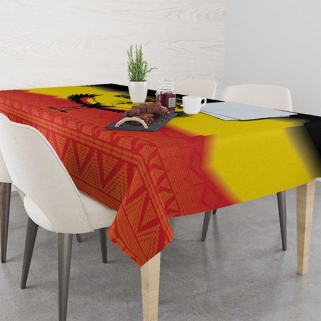 Uganda Football Tablecloth Go Cranes Go - Wonder Print Shop