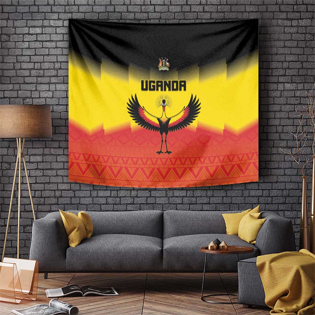 Uganda Football Tapestry Go Cranes Go - Wonder Print Shop