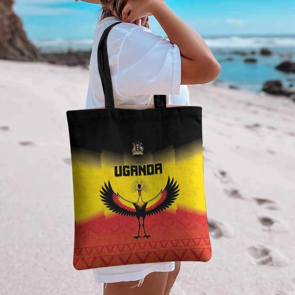 Uganda Football Tote Bag Go Cranes Go - Wonder Print Shop