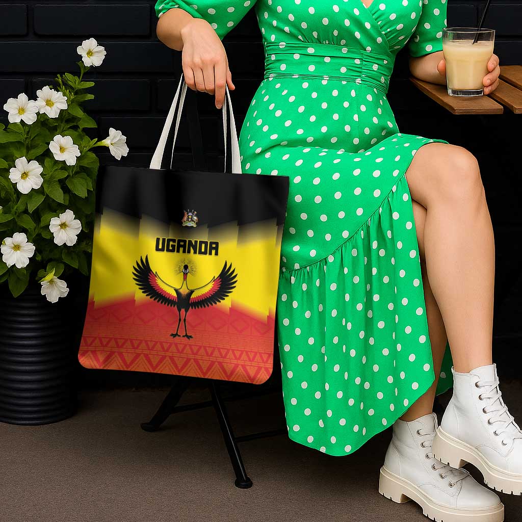 Uganda Football Tote Bag Go Cranes Go - Wonder Print Shop