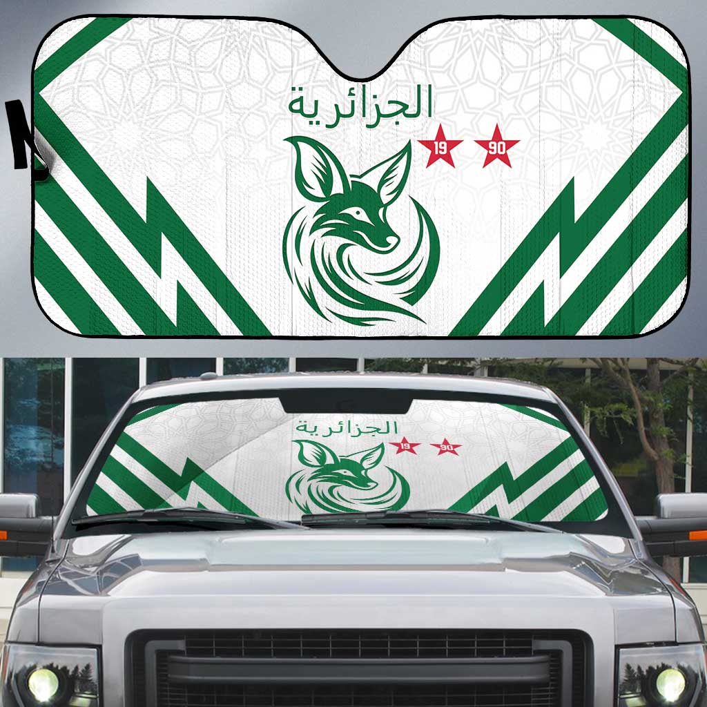 Algeria Football Auto Sun Shade Go Fennecs Go - Wonder Print Shop