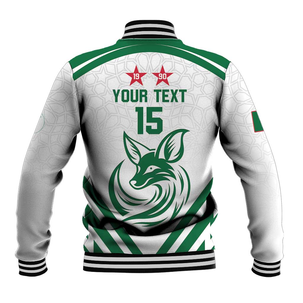 Custom Algeria Football Baseball Jacket Go Fennecs Go - Wonder Print Shop