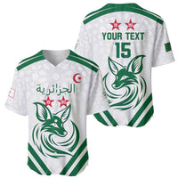 Custom Algeria Football Baseball Jersey Go Fennecs Go - Wonder Print Shop