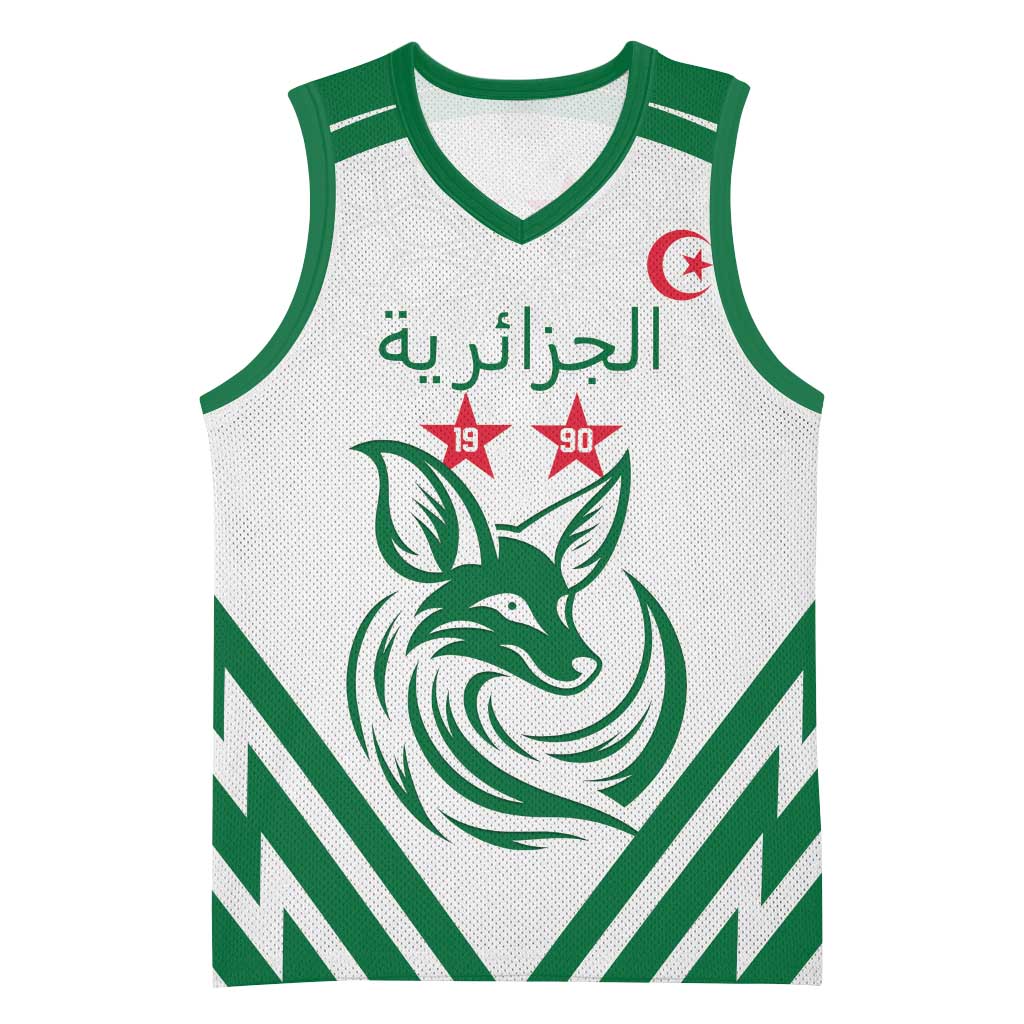 Custom Algeria Football Basketball Jersey Go Fennecs Go - Wonder Print Shop