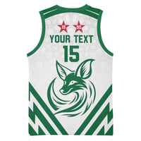 Custom Algeria Football Basketball Jersey Go Fennecs Go - Wonder Print Shop