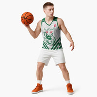 Custom Algeria Football Basketball Jersey Go Fennecs Go - Wonder Print Shop