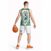 Custom Algeria Football Basketball Jersey Go Fennecs Go - Wonder Print Shop