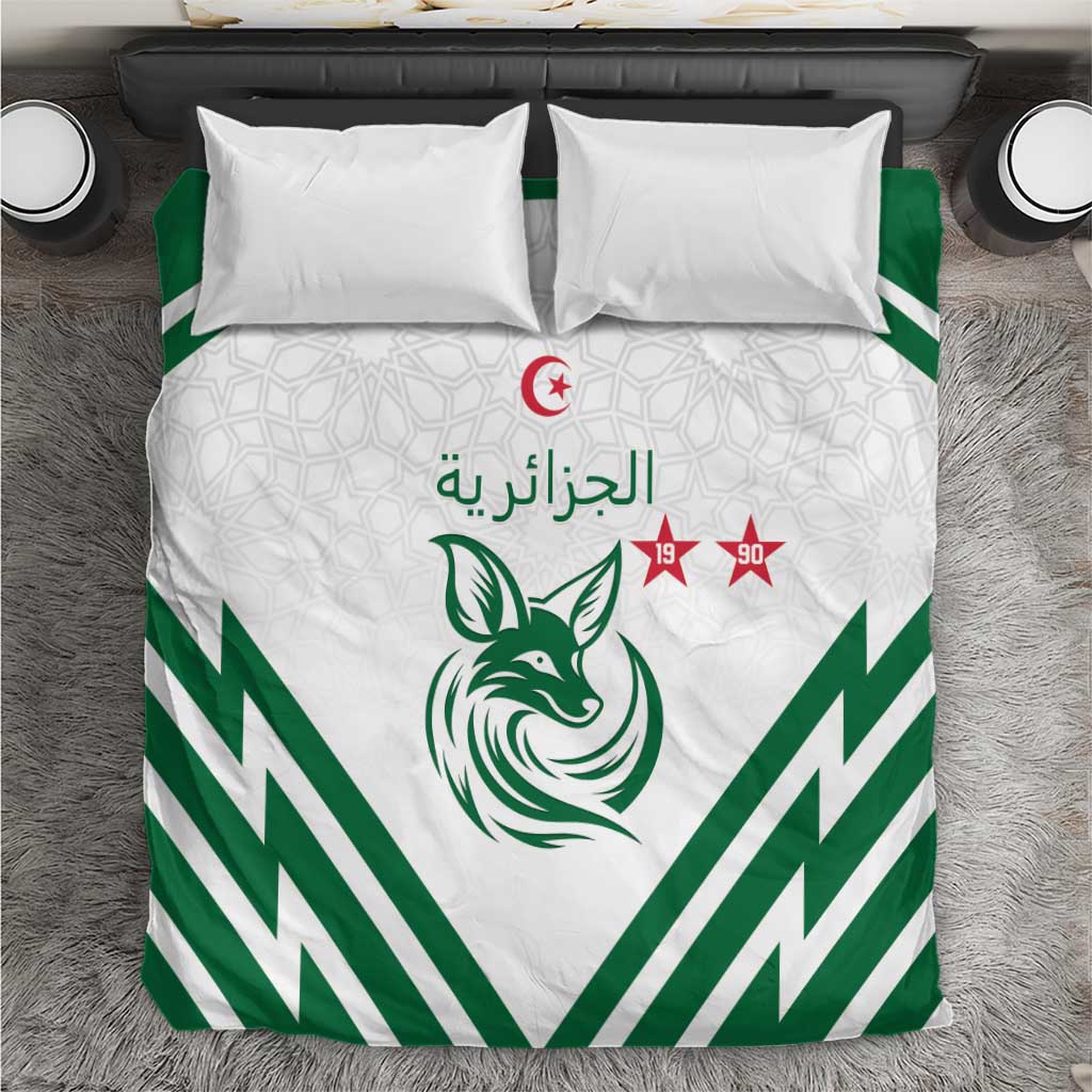 Algeria Football Bedding Set Go Fennecs Go - Wonder Print Shop