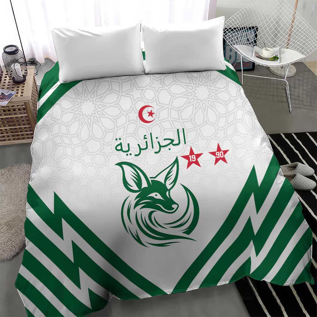 Algeria Football Bedding Set Go Fennecs Go - Wonder Print Shop