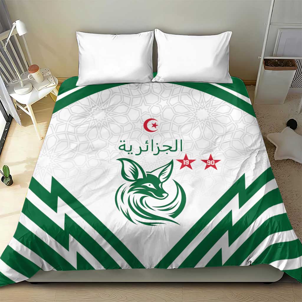 Algeria Football Bedding Set Go Fennecs Go - Wonder Print Shop