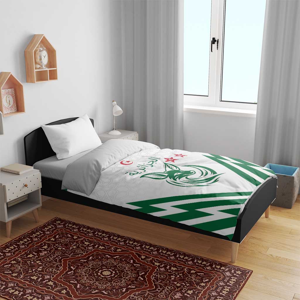 Algeria Football Bedding Set Go Fennecs Go - Wonder Print Shop