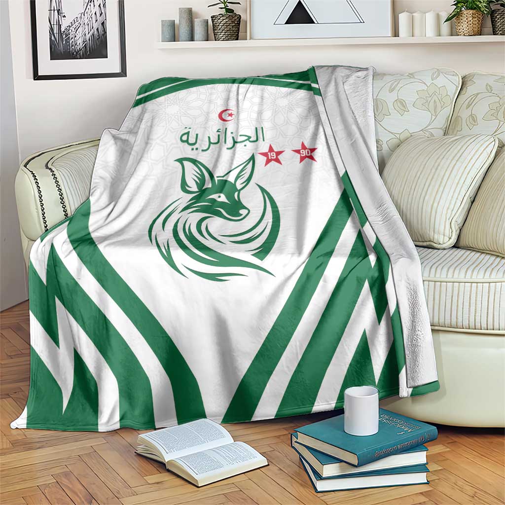 Algeria Football Blanket Go Fennecs Go - Wonder Print Shop