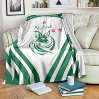 Algeria Football Blanket Go Fennecs Go - Wonder Print Shop