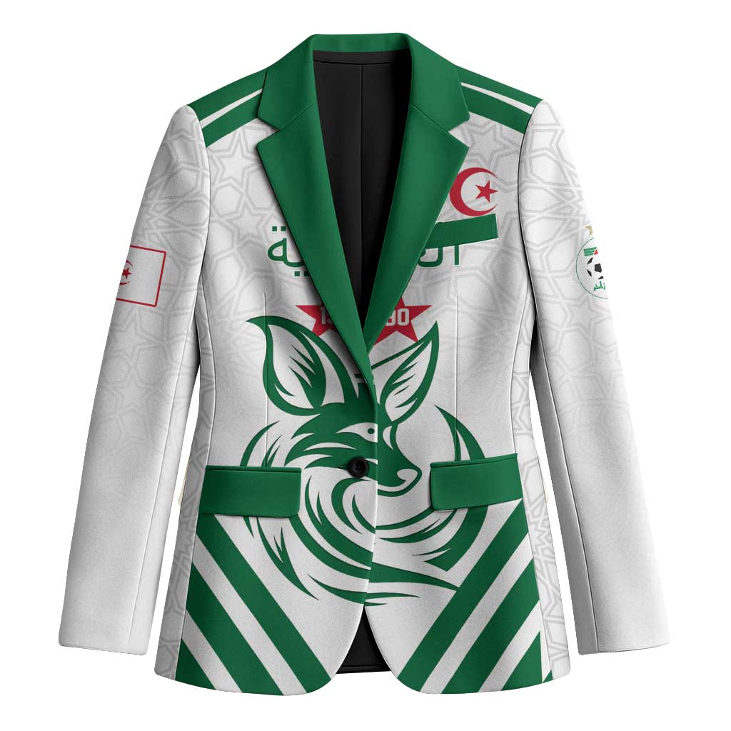 Custom Algeria Football Blazer Go Fennecs Go - Wonder Print Shop