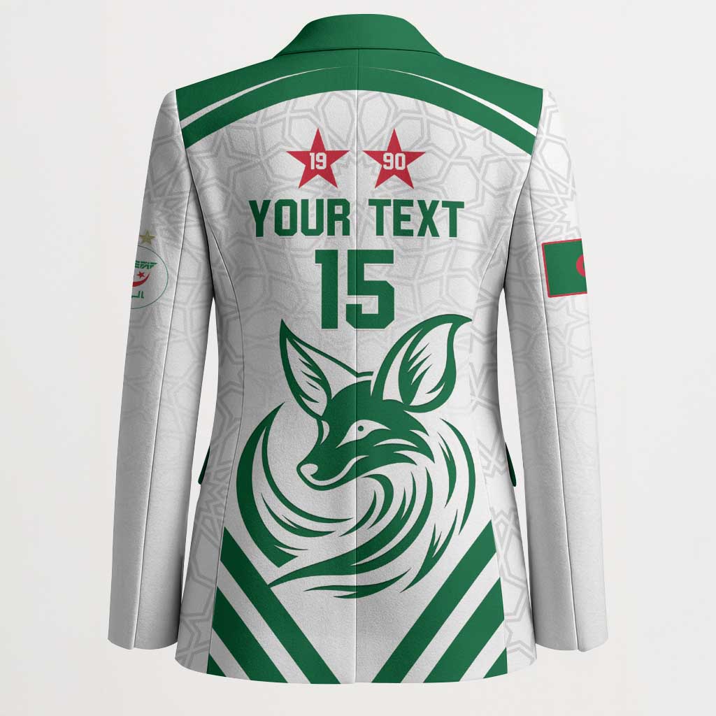 Custom Algeria Football Blazer Go Fennecs Go - Wonder Print Shop