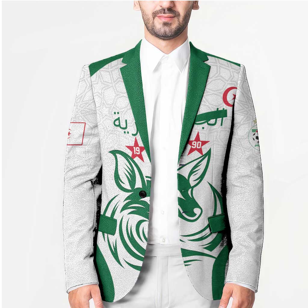 Custom Algeria Football Blazer Go Fennecs Go - Wonder Print Shop