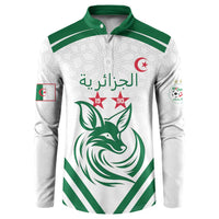Custom Algeria Football Button Sweatshirt Go Fennecs Go - Wonder Print Shop