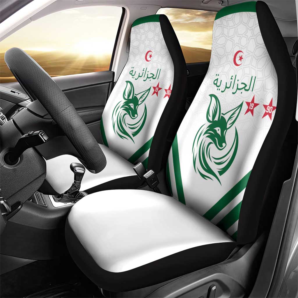 Algeria Football Car Seat Cover Go Fennecs Go - Wonder Print Shop