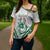 Custom Algeria Football Cross Shoulder Shirt Go Fennecs Go - Wonder Print Shop