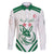 Custom Algeria Football Family Matching Long Sleeve Bodycon Dress and Hawaiian Shirt Go Fennecs Go - Wonder Print Shop