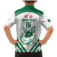 Custom Algeria Football Family Matching Mermaid Dress and Hawaiian Shirt Go Fennecs Go - Wonder Print Shop