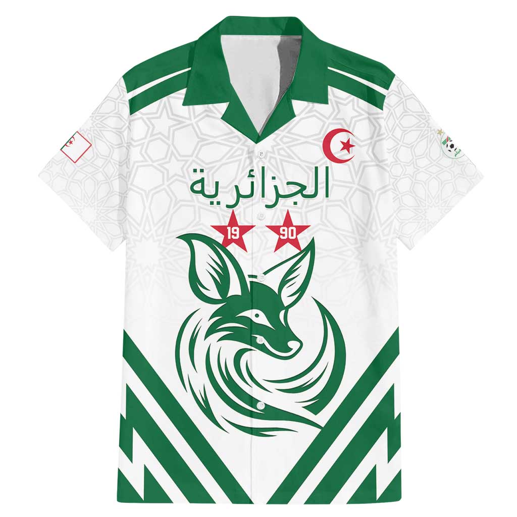 Custom Algeria Football Family Matching Mermaid Dress and Hawaiian Shirt Go Fennecs Go - Wonder Print Shop