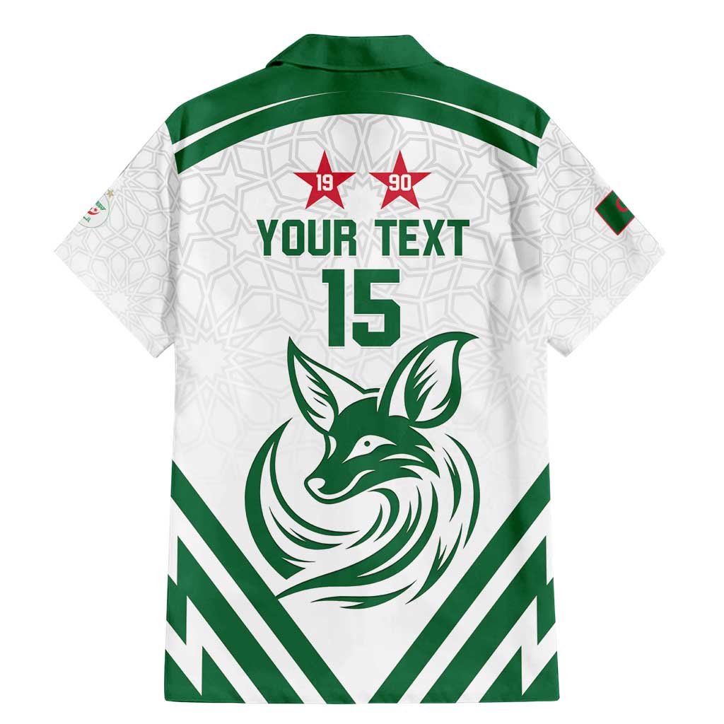 Custom Algeria Football Family Matching Mermaid Dress and Hawaiian Shirt Go Fennecs Go - Wonder Print Shop