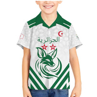 Custom Algeria Football Family Matching Mermaid Dress and Hawaiian Shirt Go Fennecs Go - Wonder Print Shop