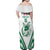 Custom Algeria Football Family Matching Off Shoulder Maxi Dress and Hawaiian Shirt Go Fennecs Go - Wonder Print Shop