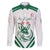 Custom Algeria Football Family Matching Short Sleeve Bodycon Dress and Hawaiian Shirt Go Fennecs Go - Wonder Print Shop