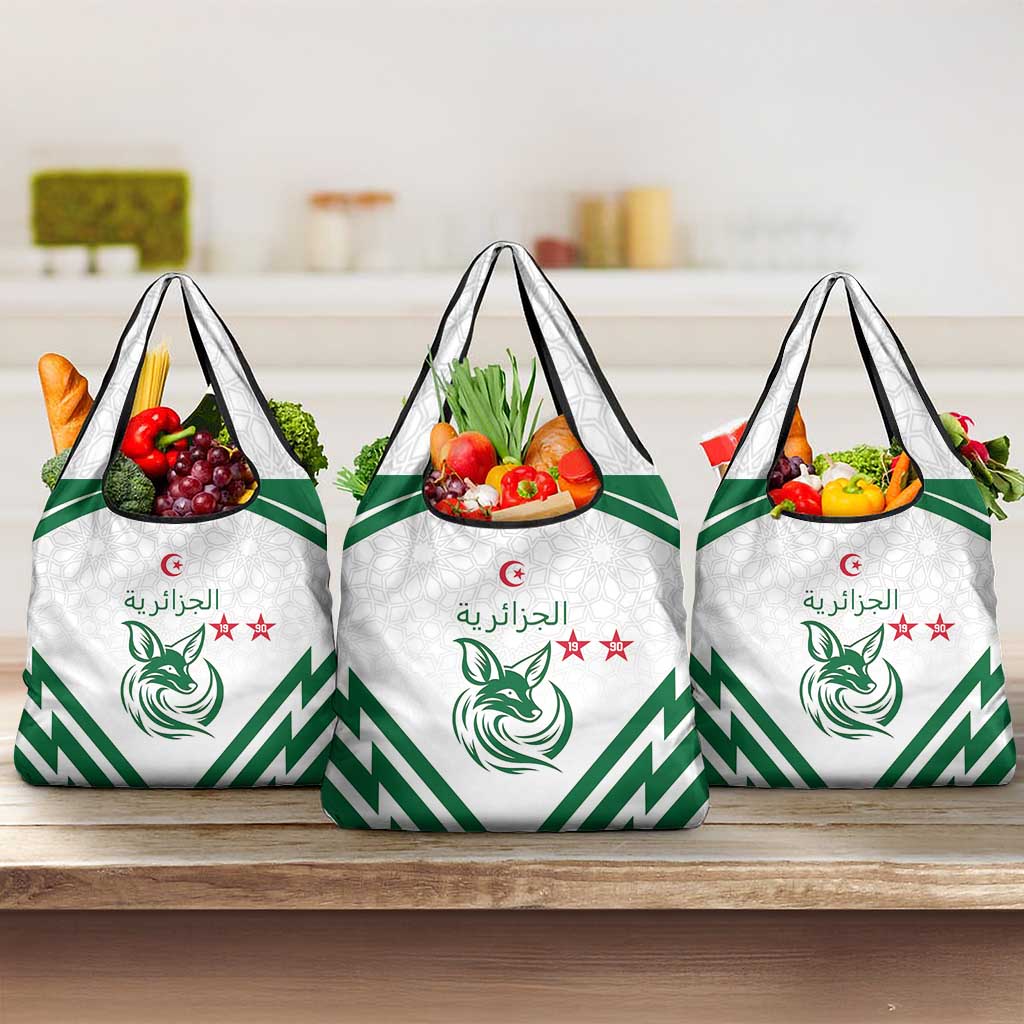 Algeria Football Grocery Bag Go Fennecs Go - Wonder Print Shop